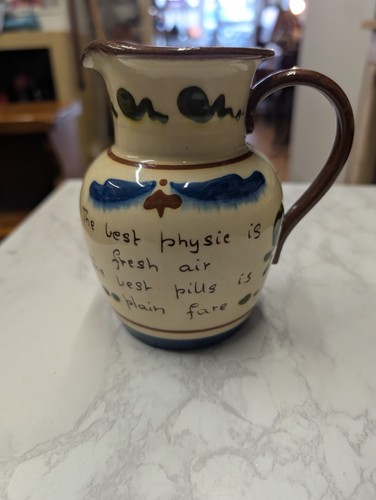 Vintage motto ware jug - vintage, ware"