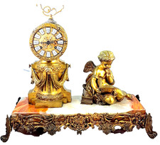Antique Mantel Clock Bell