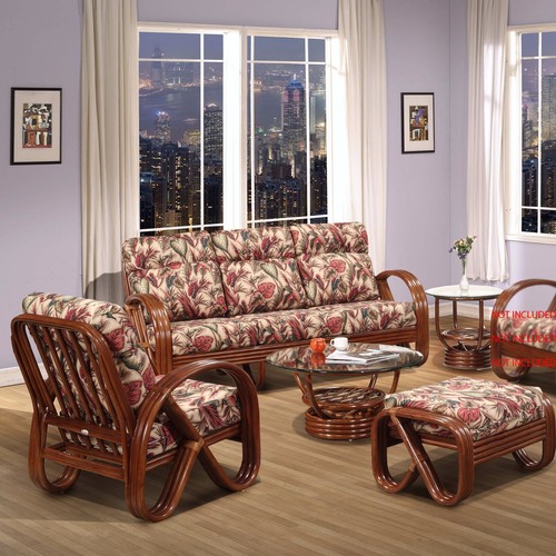 Rattan living room - rattan, 5