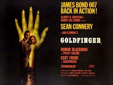 GOLDFINGER 1964 StyA UK quad