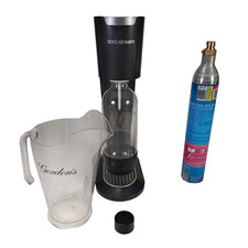 SodaStream G100 Soda Maker Machine with Bottle and Gas Cylinder Tested