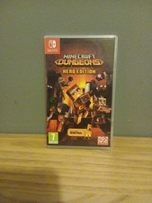 Mincraft Dungeons HERO EDITION Nintendo Switch Case Only (NO GAME)