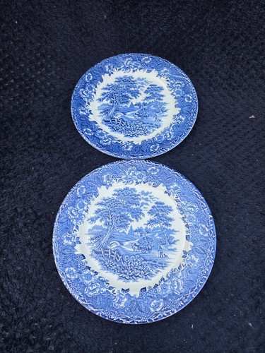 Ironstone tableware blue - tableware,