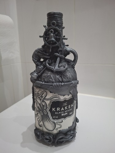 Kraken rum pirate bottle - kraken,