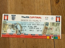 TICKET  2004 FA Cup Final