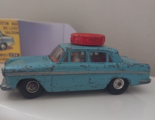 Corgi motor school car - school,