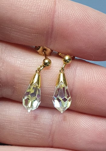 Vintage 9ct yellow - gold, aurora