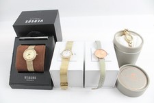 Womens Assorted Watches Boxed Versace Versus Skagen Quartz WORKING x 4