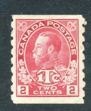 Canada 1916 2cs + 1c war tax Imp x P 8 SG 234  good H/M/M (crease), cat £70+