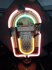 Neon Jukebox Table Lamp Real