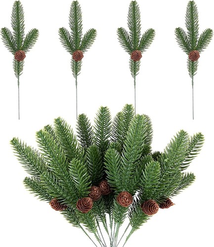 15pcs pine needle cone plant - cone,