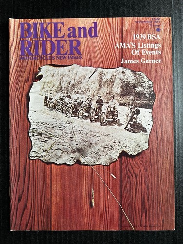 Bike and rider sept - and, 1971