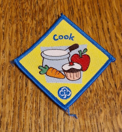 Girlguiding old cook brownie - girlguiding,