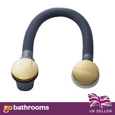 Gold Bath Waste Overflow