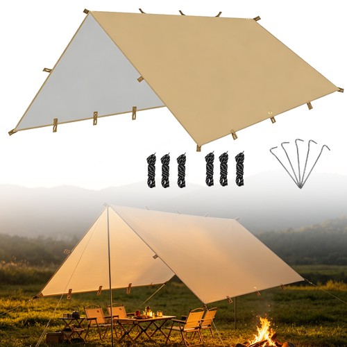 3x3m camping tarp tent - 3x3m, shelter