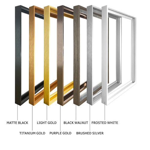 Aluminum canvas picture frame - canvas,