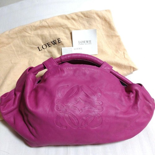 Loewe nappa aire handbag pink - aire,