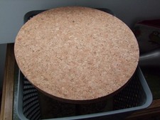 Large Circular Cork Place Mats x 4