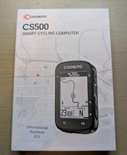 COOSPO Bike Computer CS500 with Route Navigation, ANT+&BT GPS Bike Speedometer