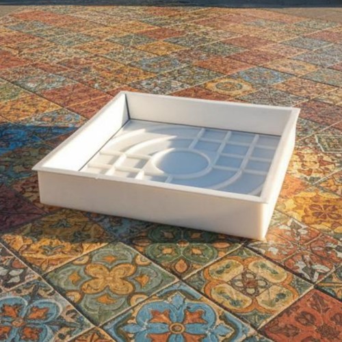Concrete paver mold - concrete,