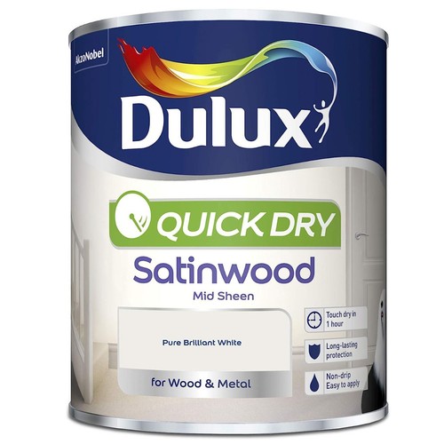 Dulux quick dry - dulux, satinwood