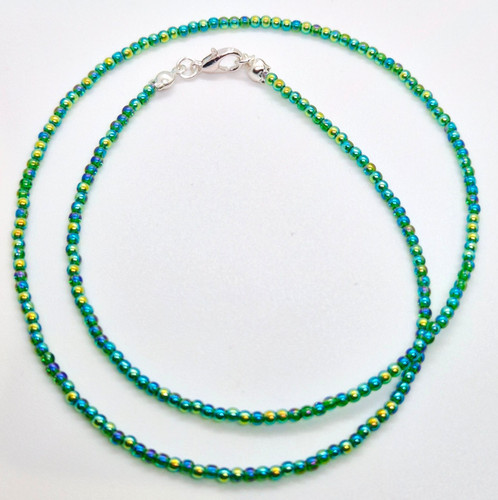 Green micro bead - green,