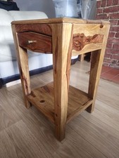 Solid Rosewood Side Table –