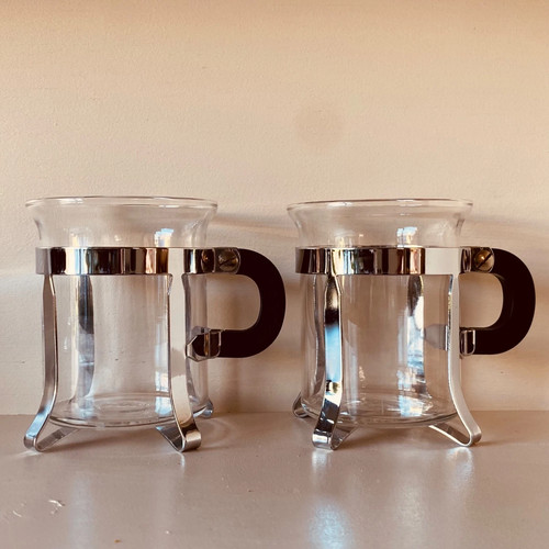 Bodum glass coffee mugs - ,