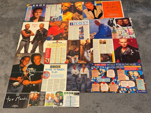 Bros magazine cuttings - magazine, (matt