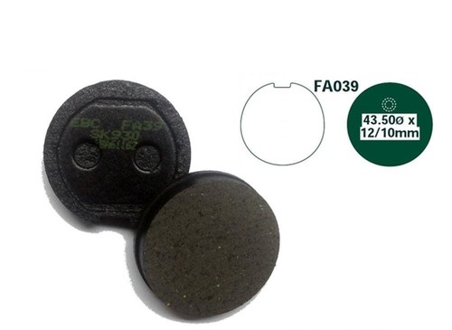 Ebc brake pads fa039 - ebc,