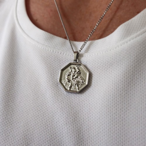 Silver christopher - silver, st
