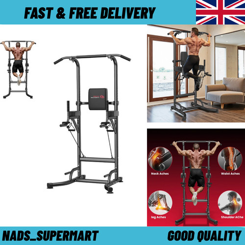 Power tower dip station pull - dip,