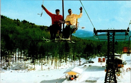 Vintage double chair lift - vintage,