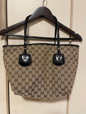 Gucci GG Pattern Handbag Beige