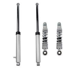 2Pcs Front Forks Legs + 2Pcs
