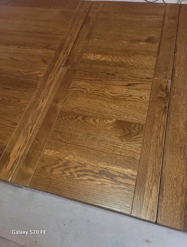 Solid oak extendable dining - extendable,