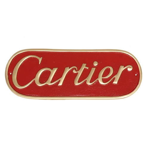 Cartier cast aluminium wall - cast,