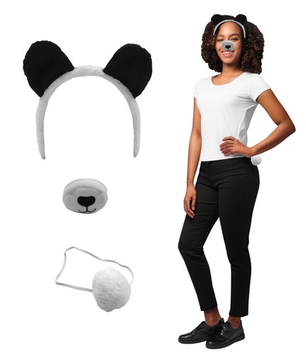 Adult child plush - child, panda