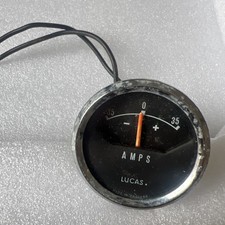 Vintage Sunbeam Tiger Alpine 35 Amp Ammeter Gauge - 3