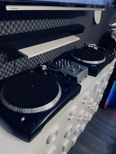 Full setup 2x numark - dj,