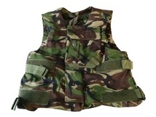 British Army Woodland DPM Flak Vest Jacket Body Armour Cover Cadet Surplus Camo