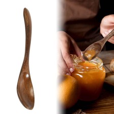 Small Wooden Spoon Stirring