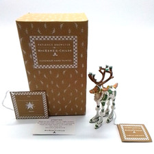 Patience Brewster Mackenzie-Childs Dash Away Vixen Mini Tree Ornament New/Boxed