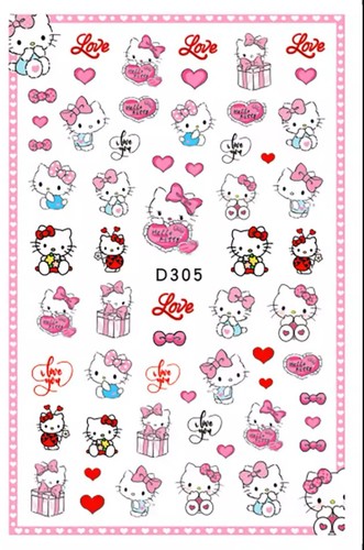 Nail art stickers cartoon - nail, cute