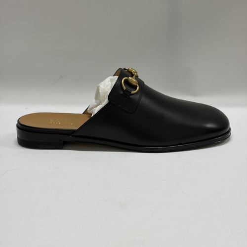 Gucci horsebit slipper - horsebit, black
