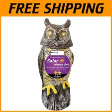 Realistic Solar Owl Garden