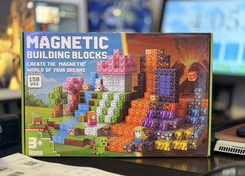 Magnetic blocks 150 - magnetic, pcs