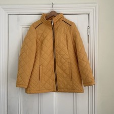 Mustard Yellow Quilted Jacket