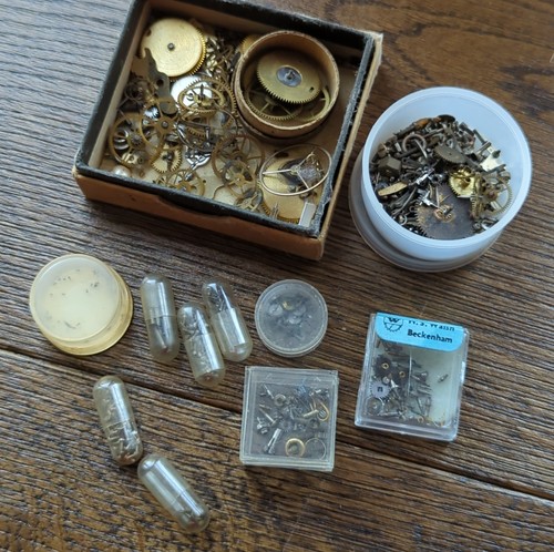 Pocket watch parts lot - parts, mixed