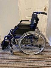 Enigma XS Self Propel Wheelchair 18” Blue